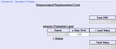 Commercial calculation example 2